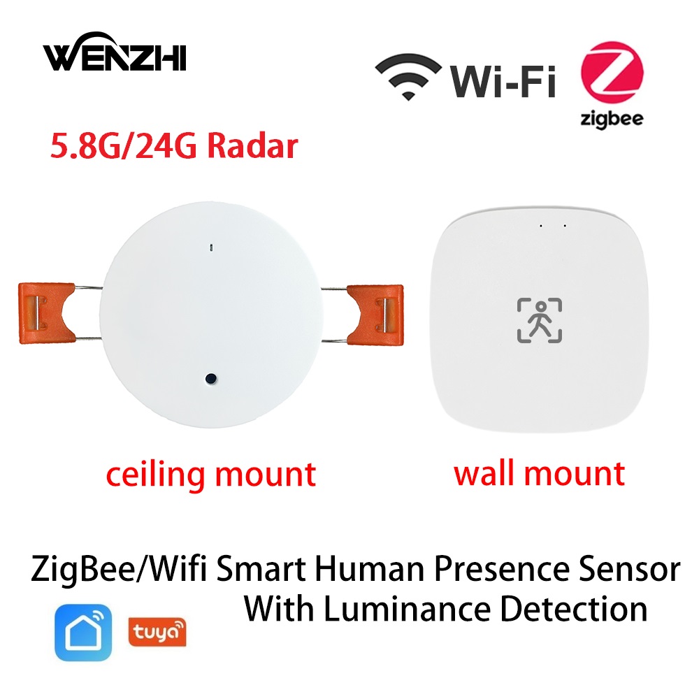 Smart Home Web - ZigBee Wifi 5.8/24G MmWave Radar insan