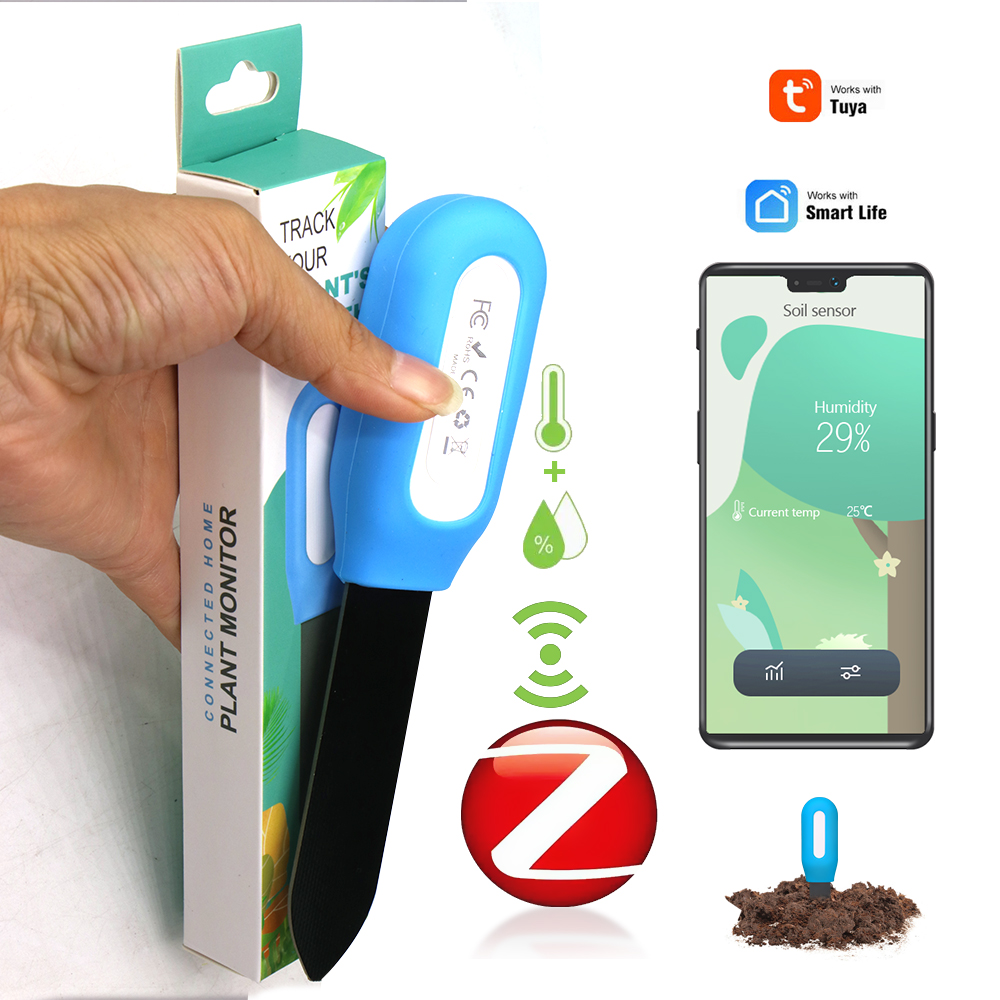 Smart Home Device - Akıllı Zigbee Toprak Sensörü Ev Bahçe