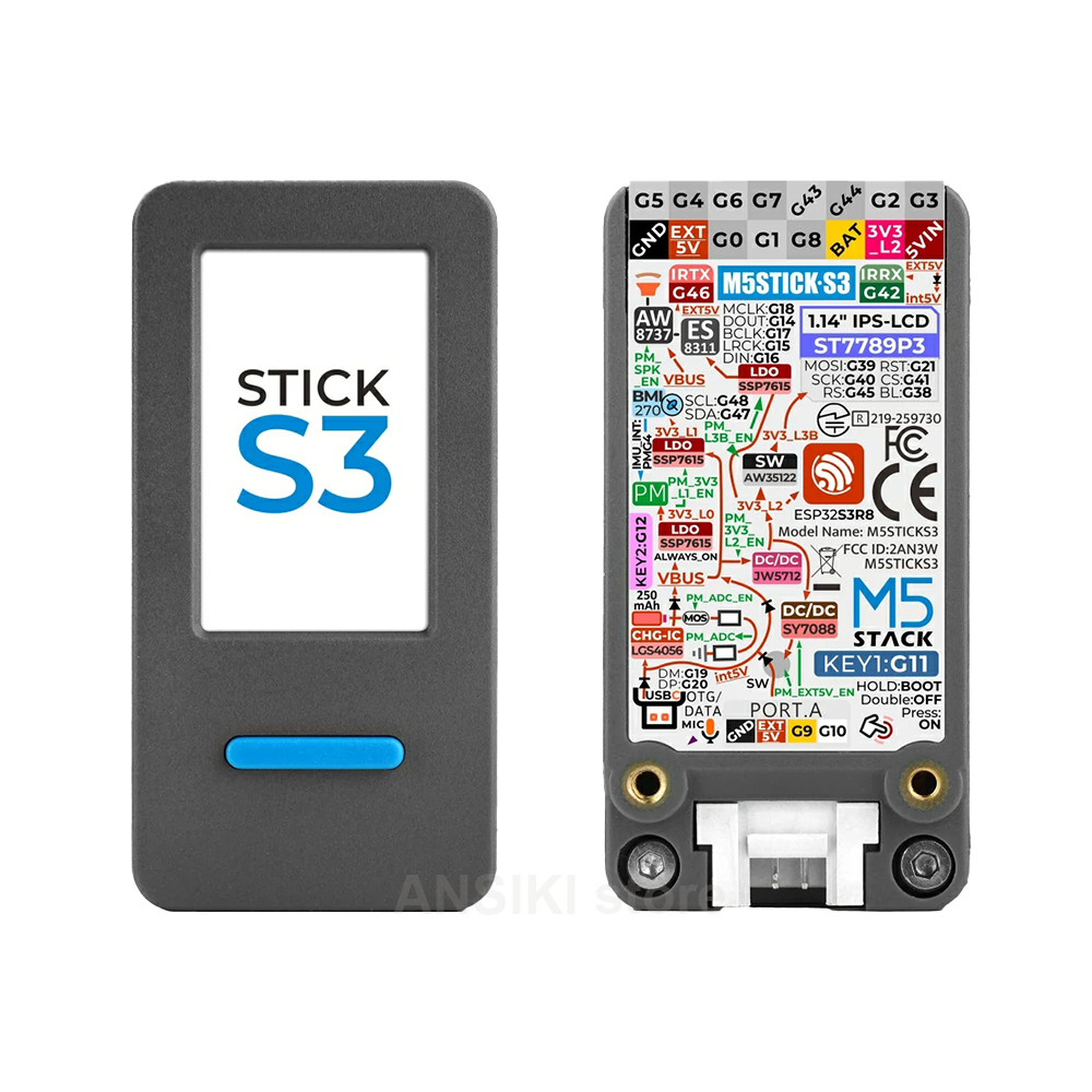 Smart Home Room - M5Stack M5StickS3 ESP32-S3 IoT Geliştirme Kiti,