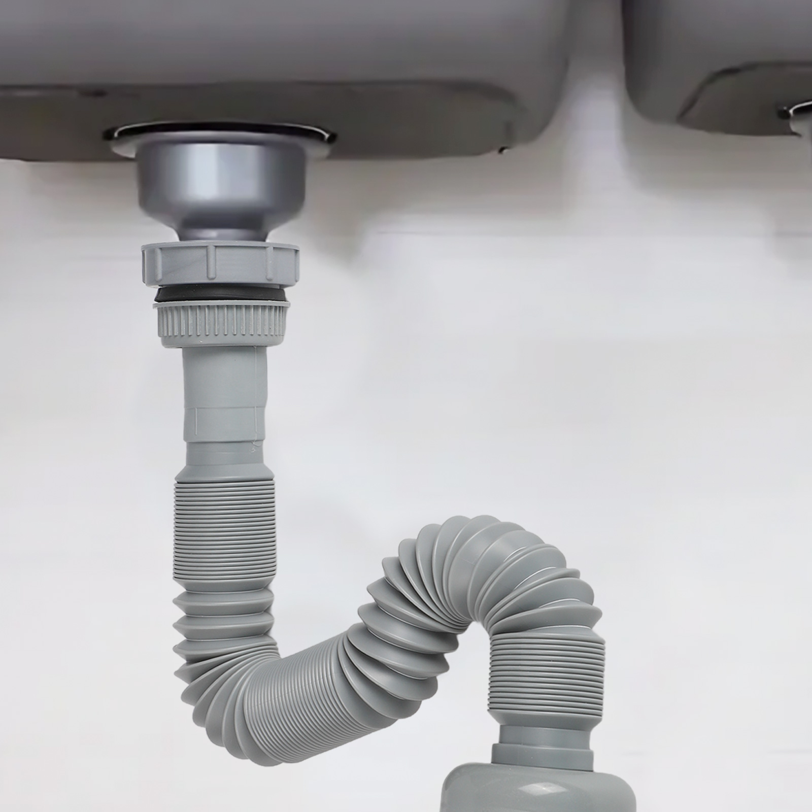 Smart Home Kitchen - Mutfak Lavabo Drenaj Borusu Genişletilebilir Bağlantı
