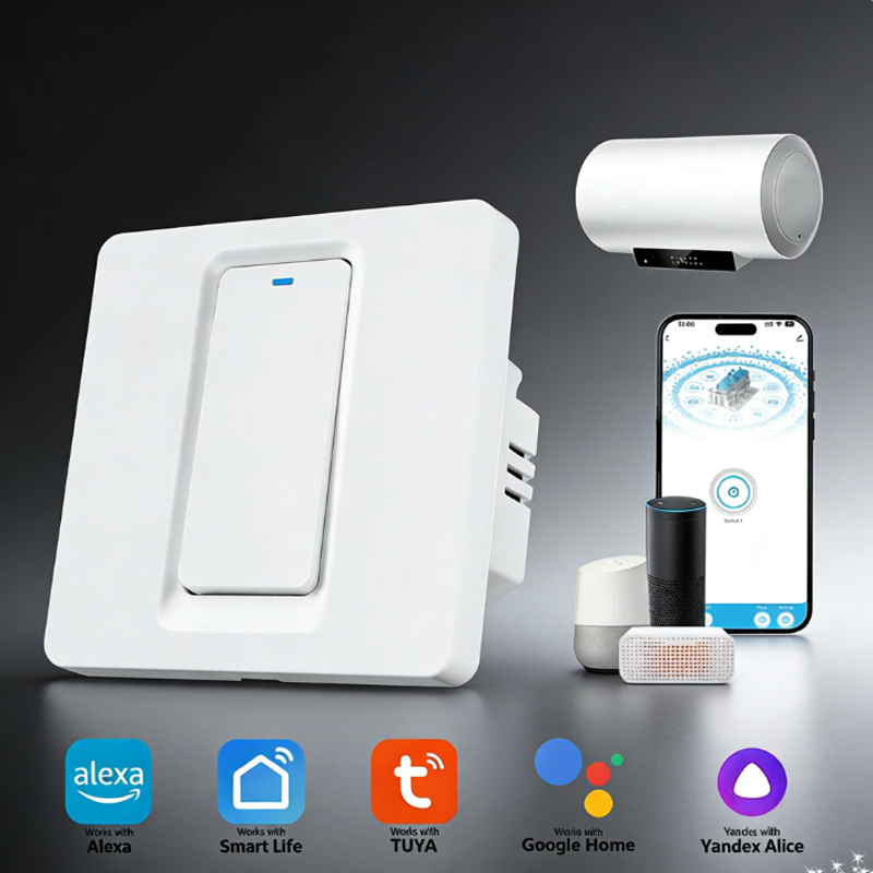 Smart Home Web - Akıllı Su Isıtıcı Anahtarı/WiFi ve Bluetooth