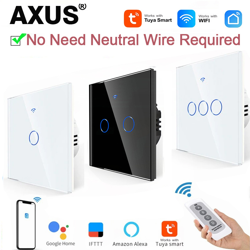 Smart Home Web - AXUS EU WiFi Akıllı Işık Anahtarları