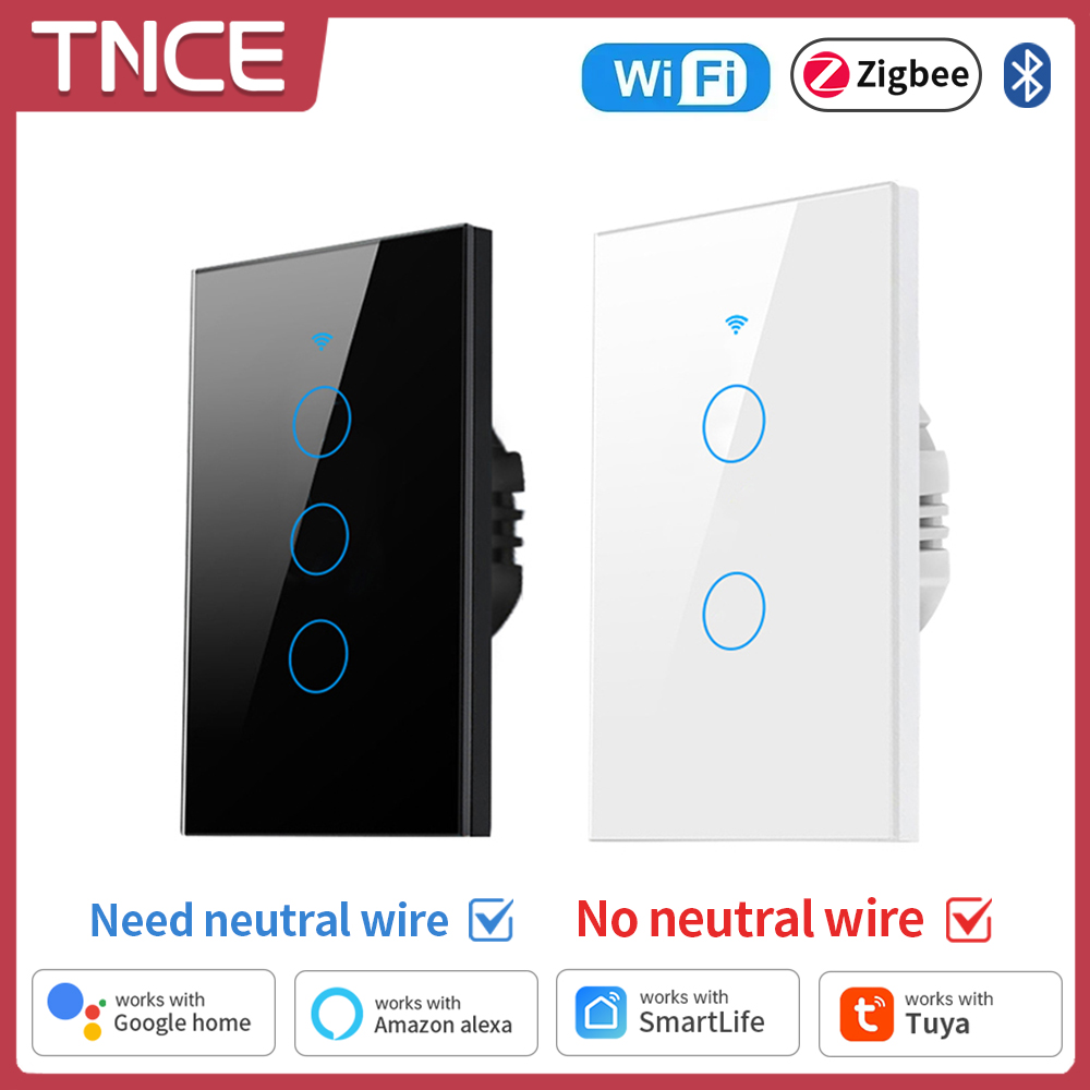 Smart Home Web - TNCE Tuya WiFi/Zigbee akıllı işık anahtarı,