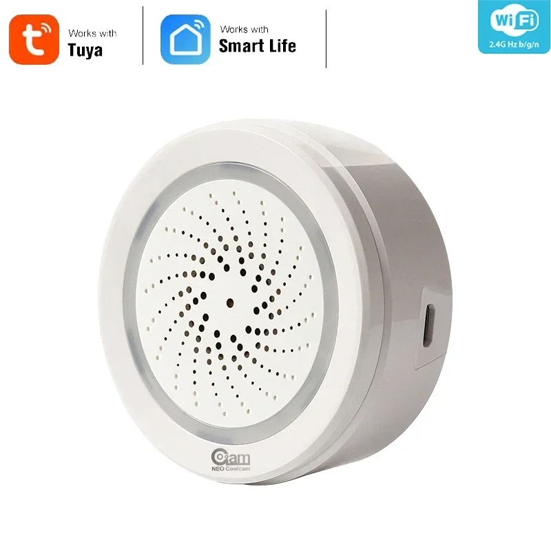 Smart Home Nas - NEO Coolcam Akıllı Tuya Wifi Siren