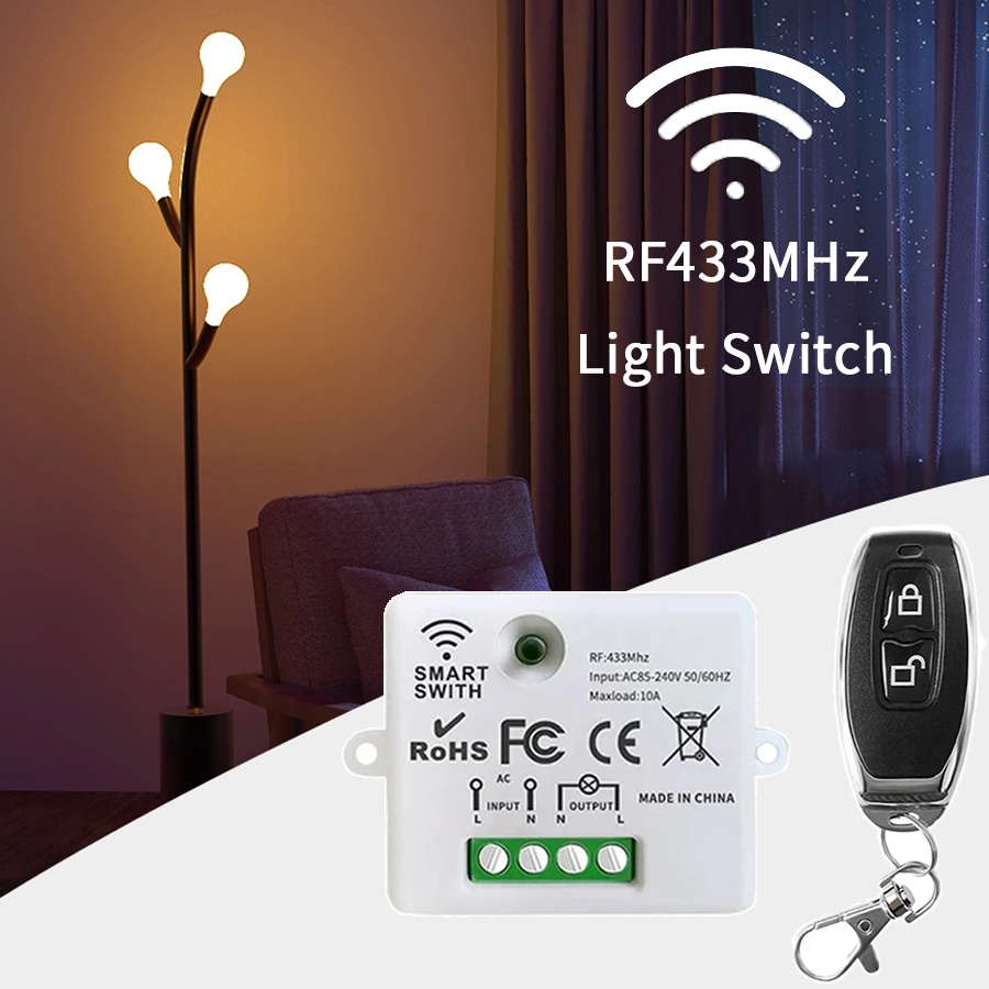 RF 433MHz Kablosuz Uzaktan Kum - Smart Home Lighting Control incelemesi ve fiyatı