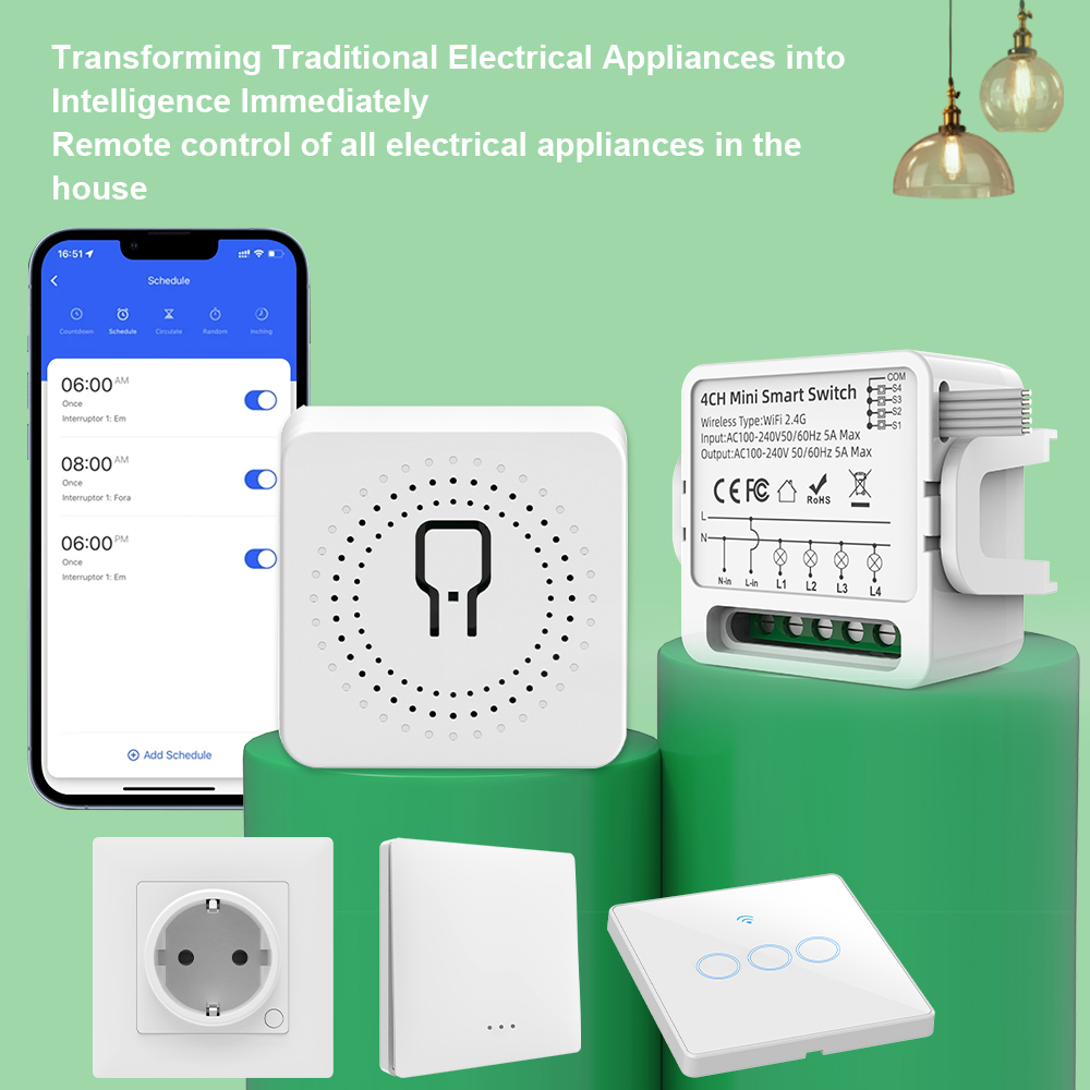 Tuya WiFi Akıllı Anahtar 1/2/3 - Smart Home Web incelemesi ve fiyatı