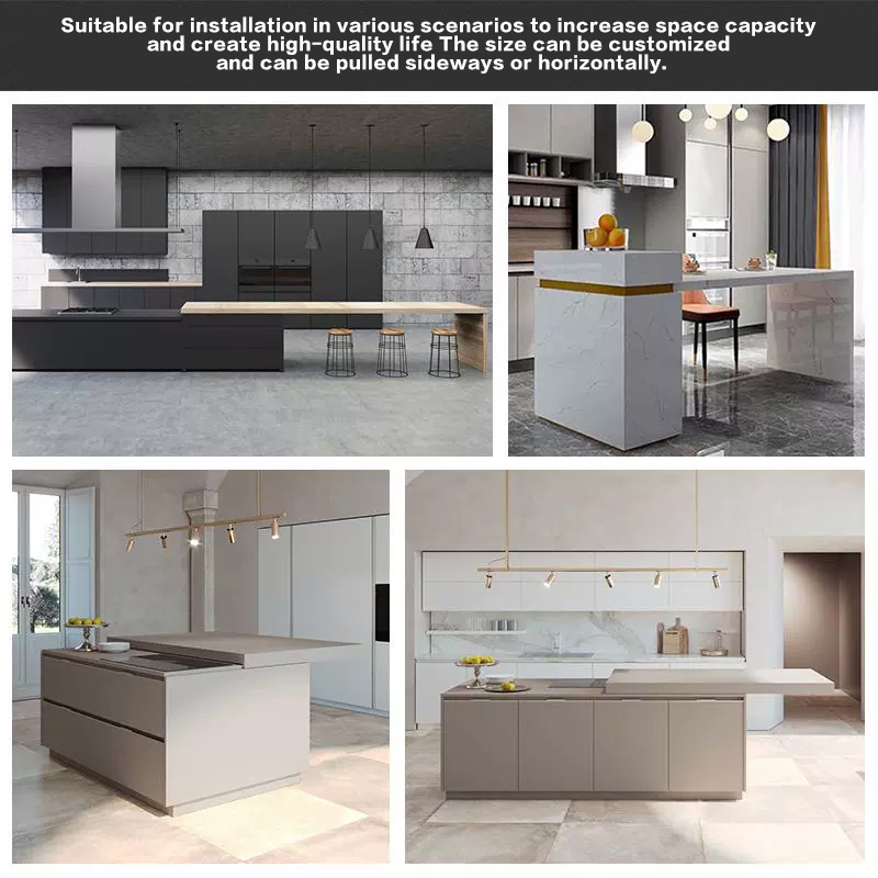 Elektrikli Yan Çekmeli Raylı A - Smart Home Kitchen incelemesi ve fiyatı