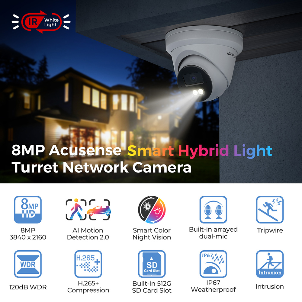 Hikvision 4K Akıllı Hibrit Işı - Smart Home Nas incelemesi ve fiyatı