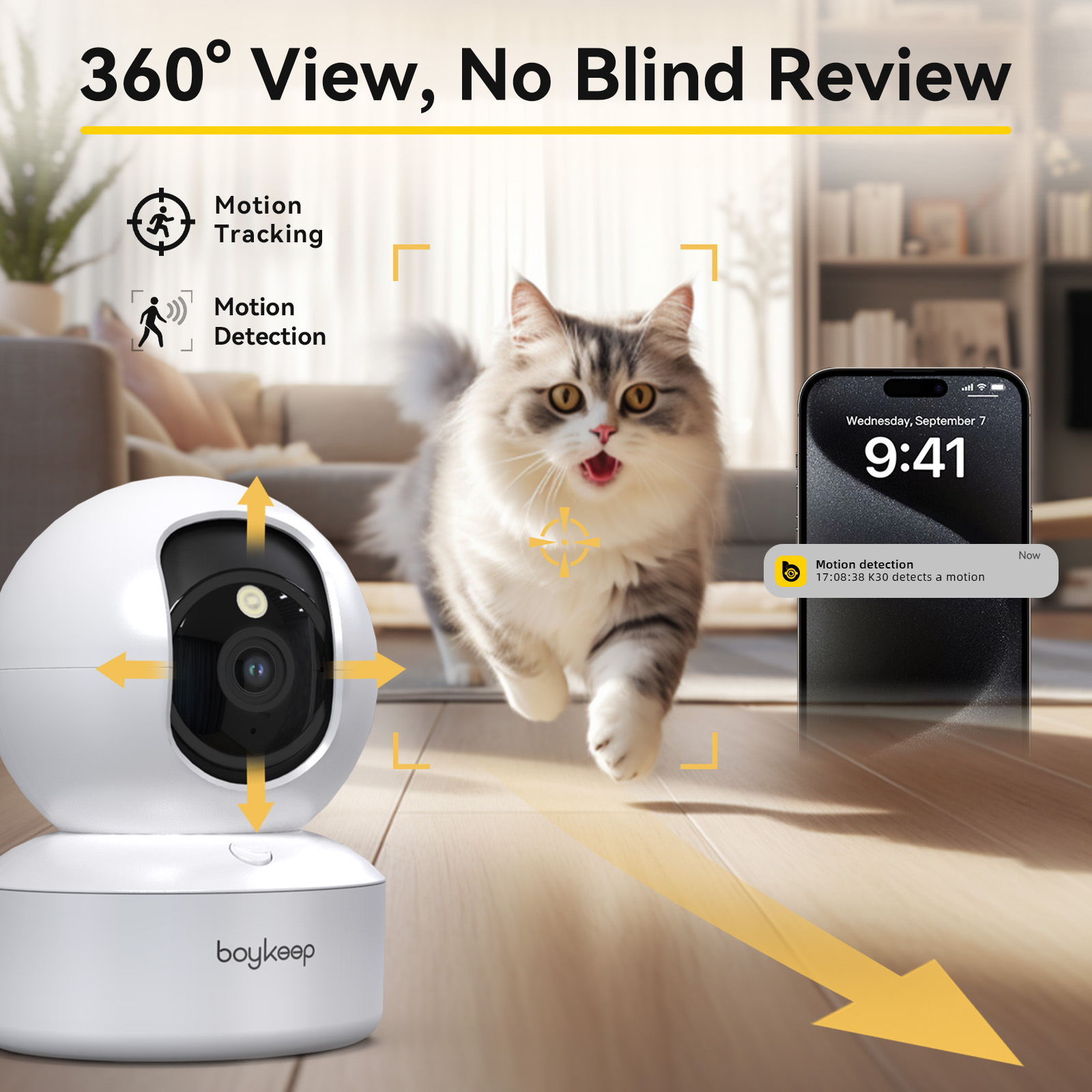 Boykeep 2K Pet Köpek Kamerası, - Smart Home Camera Ezviz incelemesi ve fiyatı