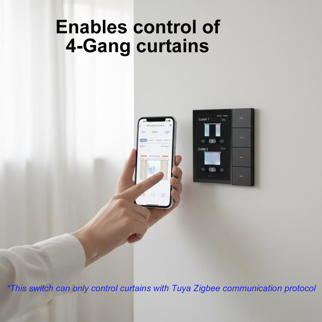 F3-pro Tuya Akıllı Panel ZigBe - Smart Home Matter incelemesi ve fiyatı