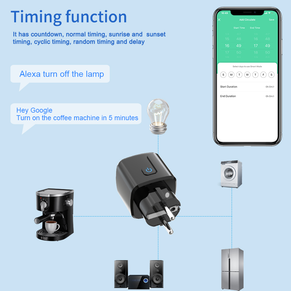 Tuya Akıllı Priz WiFi Uzaktan  - Smart Home Web incelemesi ve fiyatı