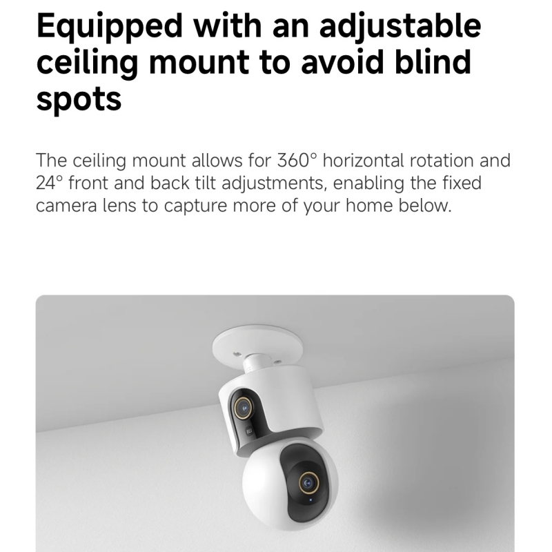 Xiaomi Akıllı Kamera C500 Çift - Smart Home Xiaomi Kit incelemesi ve fiyatı