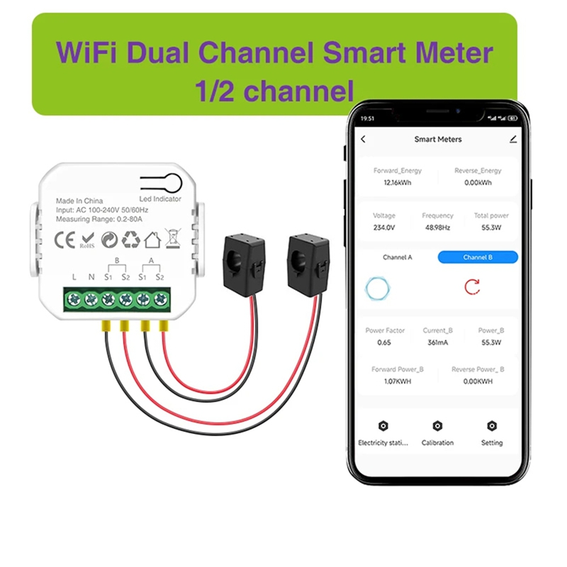 Tuya Wifi Akıllı Güç Ölçer Akı - Smart Home incelemesi ve fiyatı