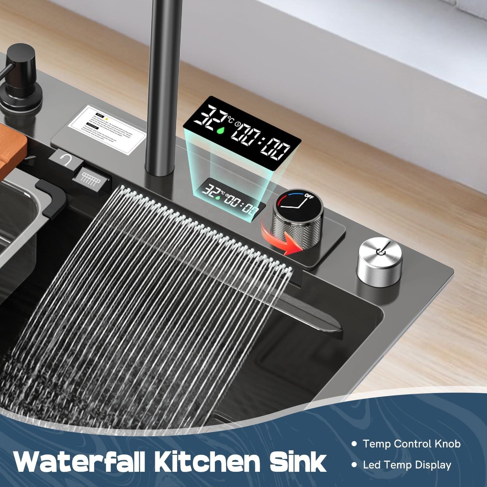 Modern Akıllı Paslanmaz Çelik  - Smart Home Kitchen incelemesi ve fiyatı