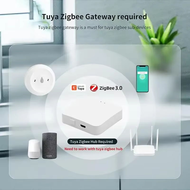 Tuya ZigBee 3.0 Su Kaçağı Dede - Smart Home Kitchen incelemesi ve fiyatı