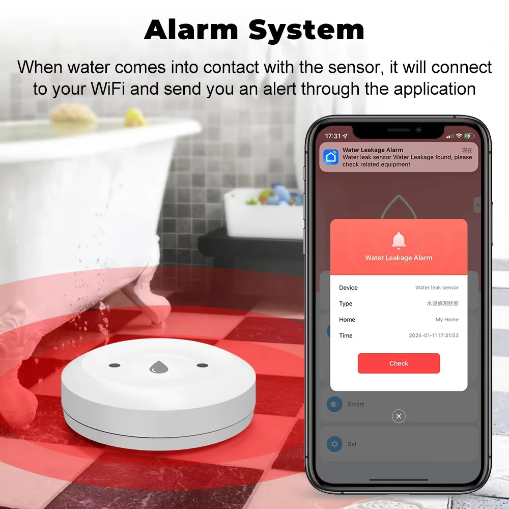 Tuya ZigBee 3.0 Su Kaçağı Dede - Smart Home Kitchen incelemesi ve fiyatı