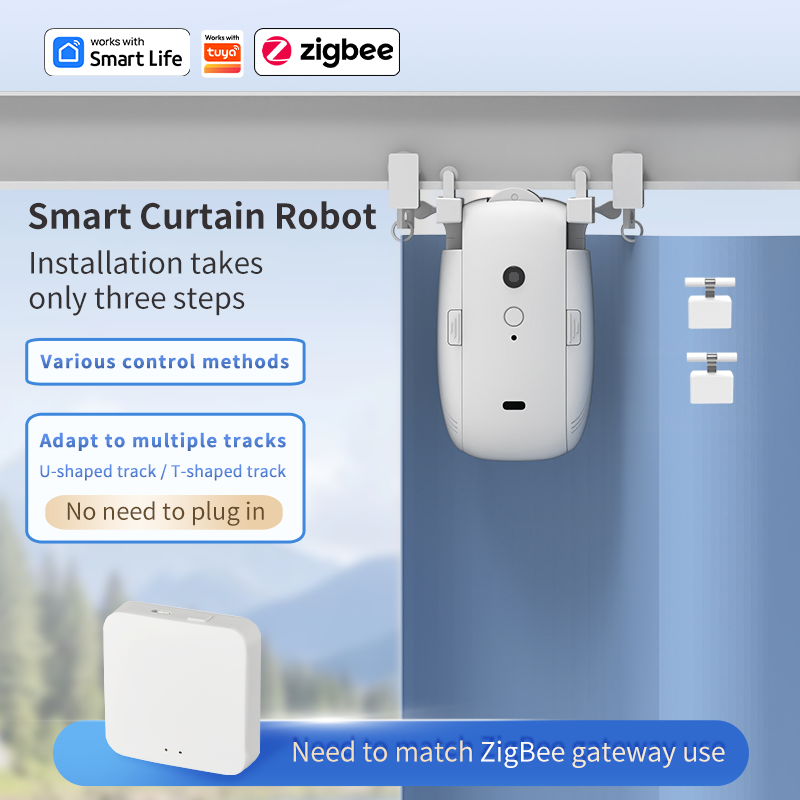 Zigbee Akıllı Perde Sürücü Rob - Smart Home Matter incelemesi ve fiyatı