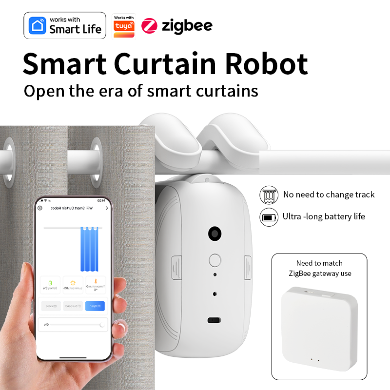 Zigbee Akıllı Perde Sürücü Rob - Smart Home Matter incelemesi ve fiyatı