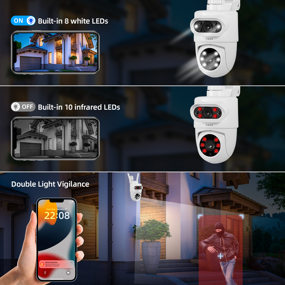 FUERS 5K 10MP Çift Lens IP Kam - Smart Home Camera Ezviz incelemesi ve fiyatı