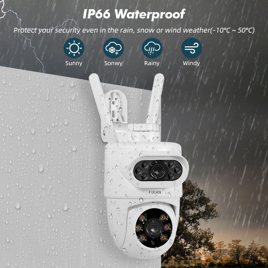 FUERS 5K 10MP Çift Lens IP Kam - Smart Home Camera Ezviz incelemesi ve fiyatı