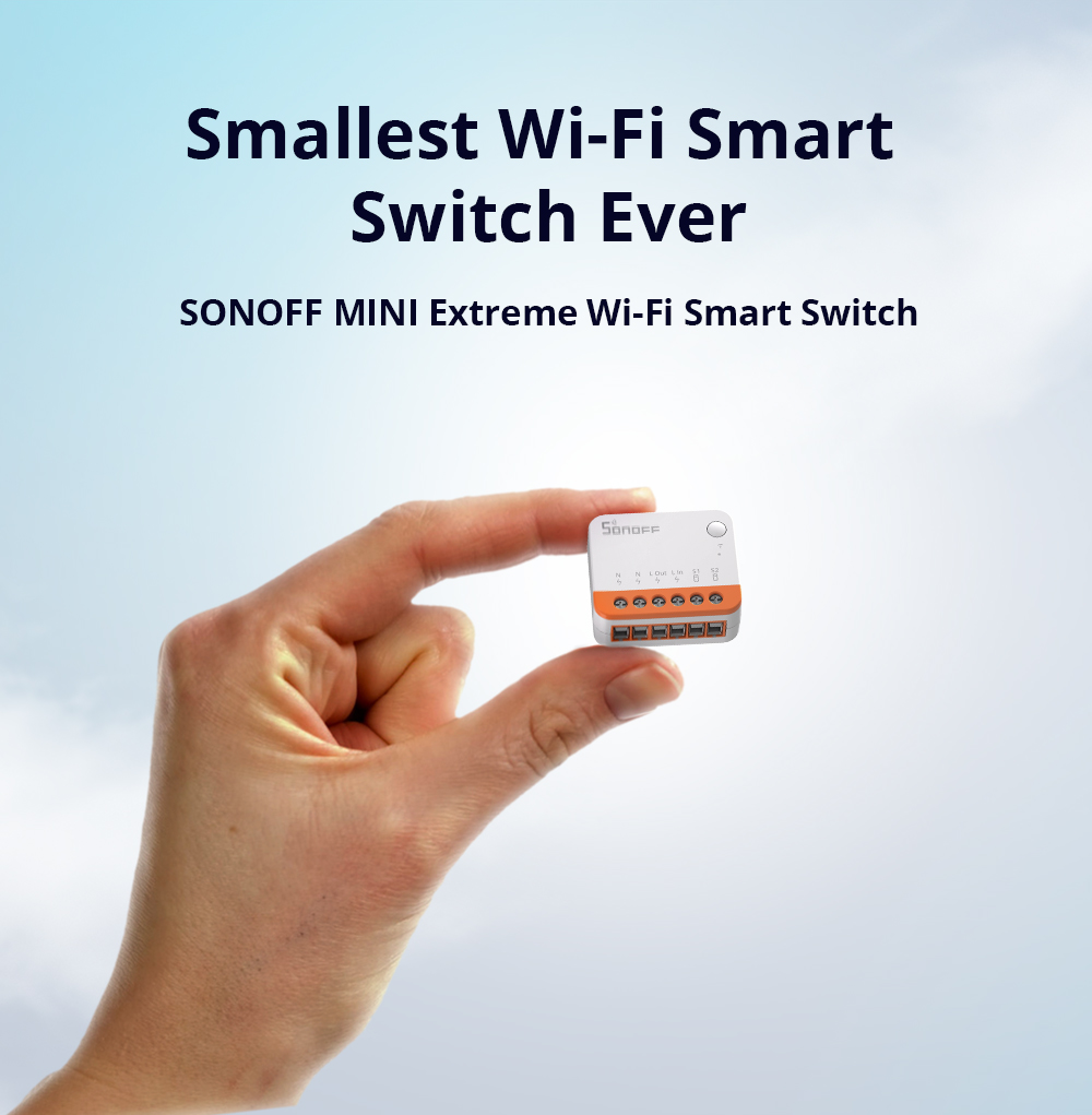 Sonoff Mini R4 Extreme Wifi Ak - Smart Home Web incelemesi ve fiyatı