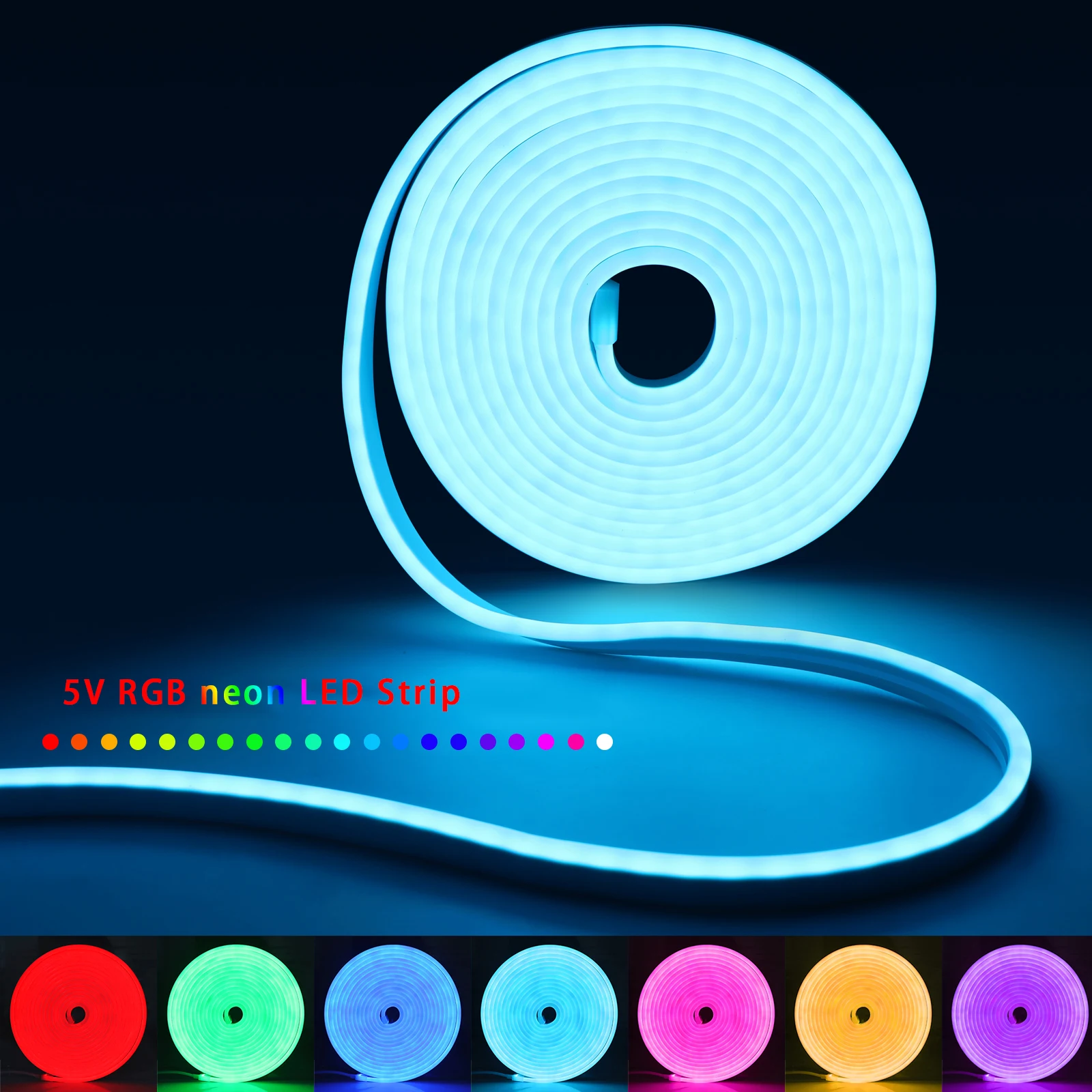 1-5m RGB LED Neon Şerit Işık 5 - Smart Home Room incelemesi ve fiyatı